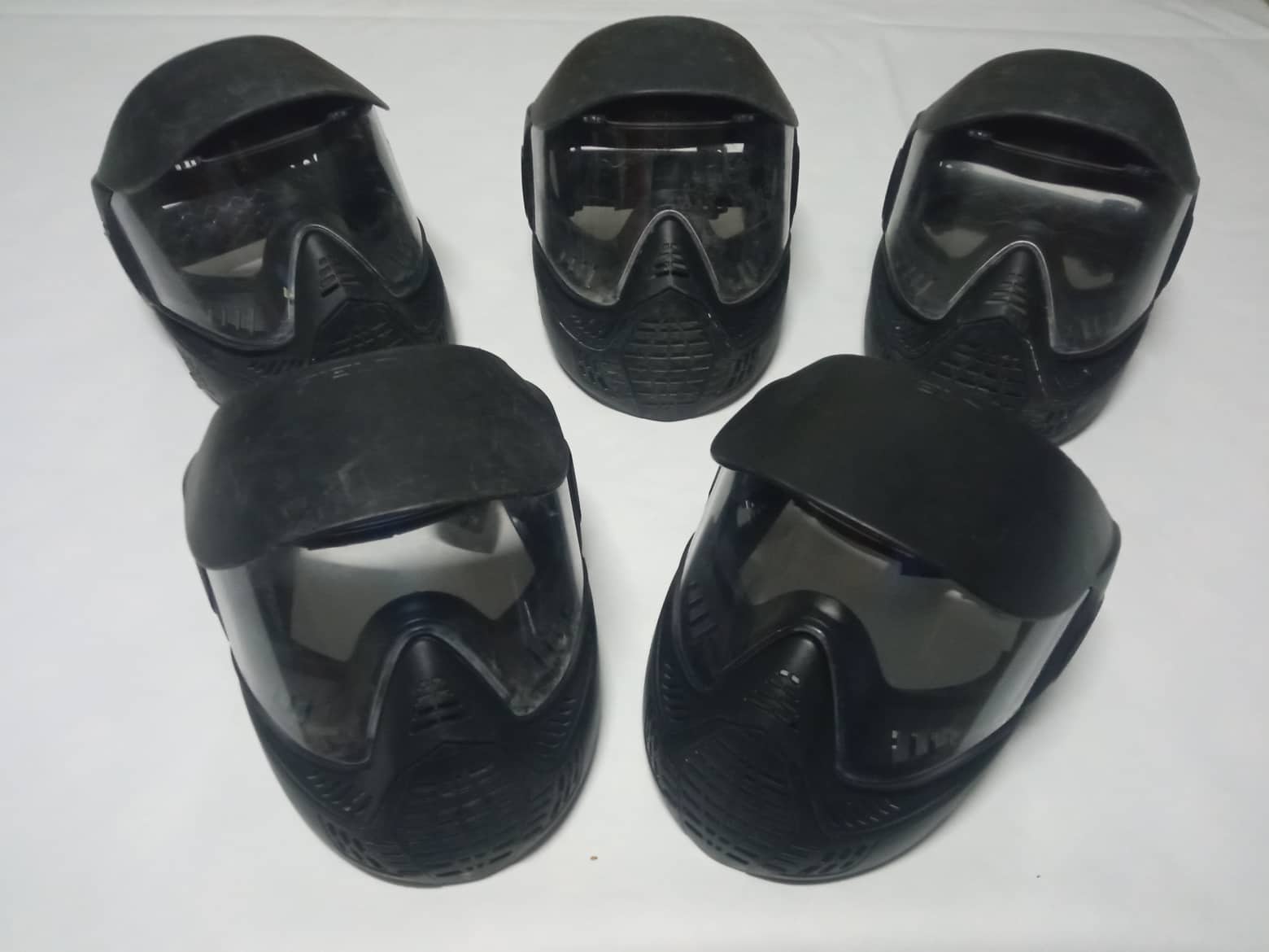 5- MÁSCARAS #ONE Single Black - Rubber Foam (Segunda Mano)**Envío ECONÓMICO Gratis Vía Correos.